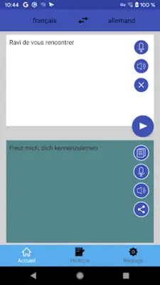 Traduction français allemand | android App screenshot 3